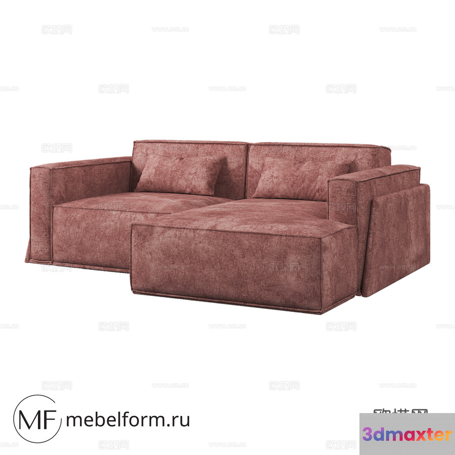 Modern Living Room 3D Model - 9670 - VRAY Render