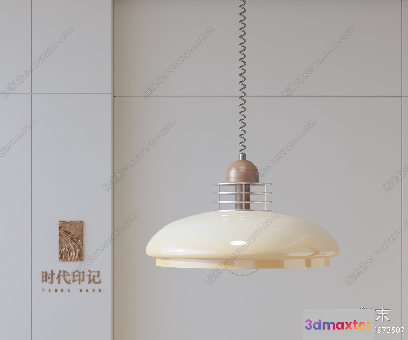 Gold Light Fixture 3D Model - 9398 - VRAY Render