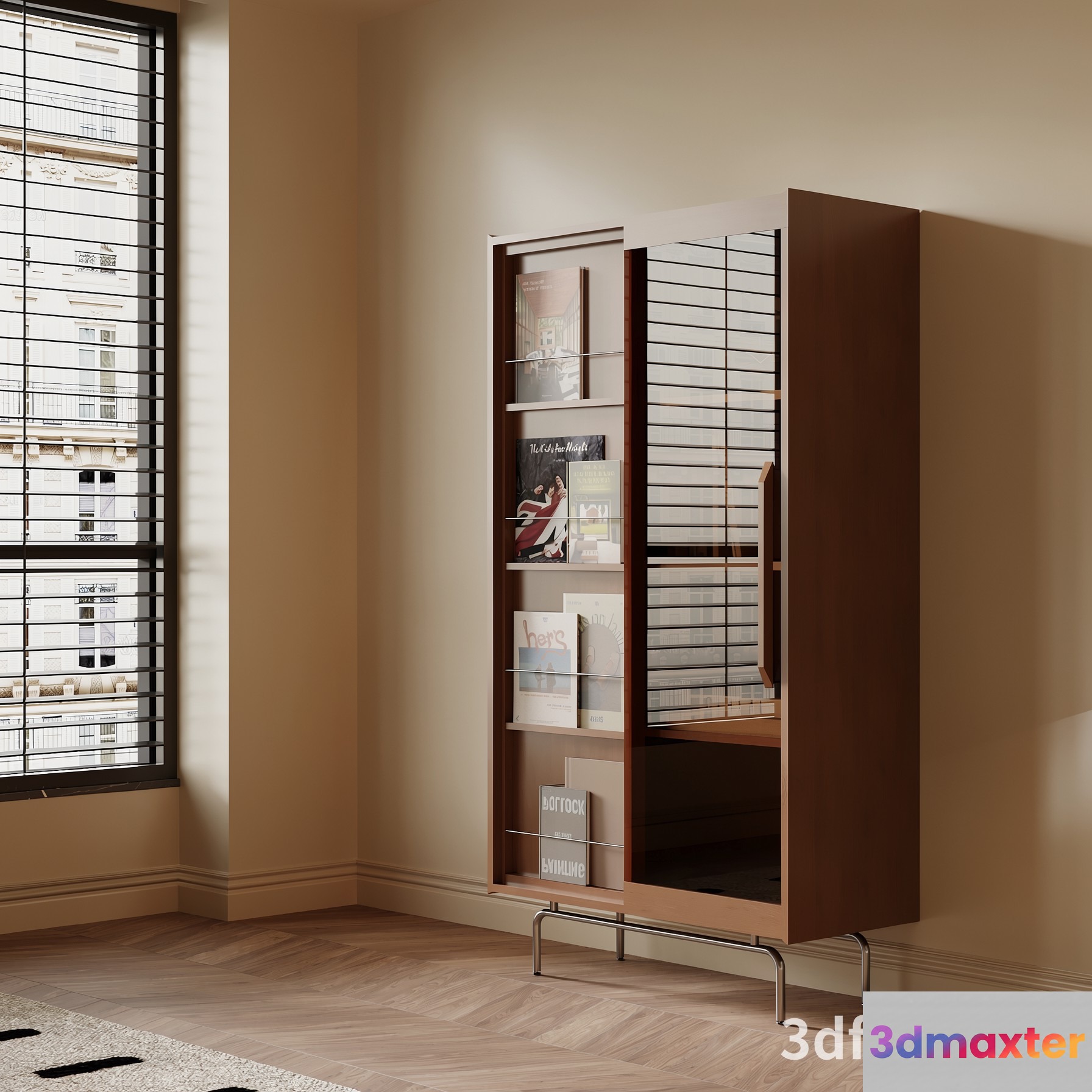 Modern Living Room 3D Model - 20952 - VRAY Render