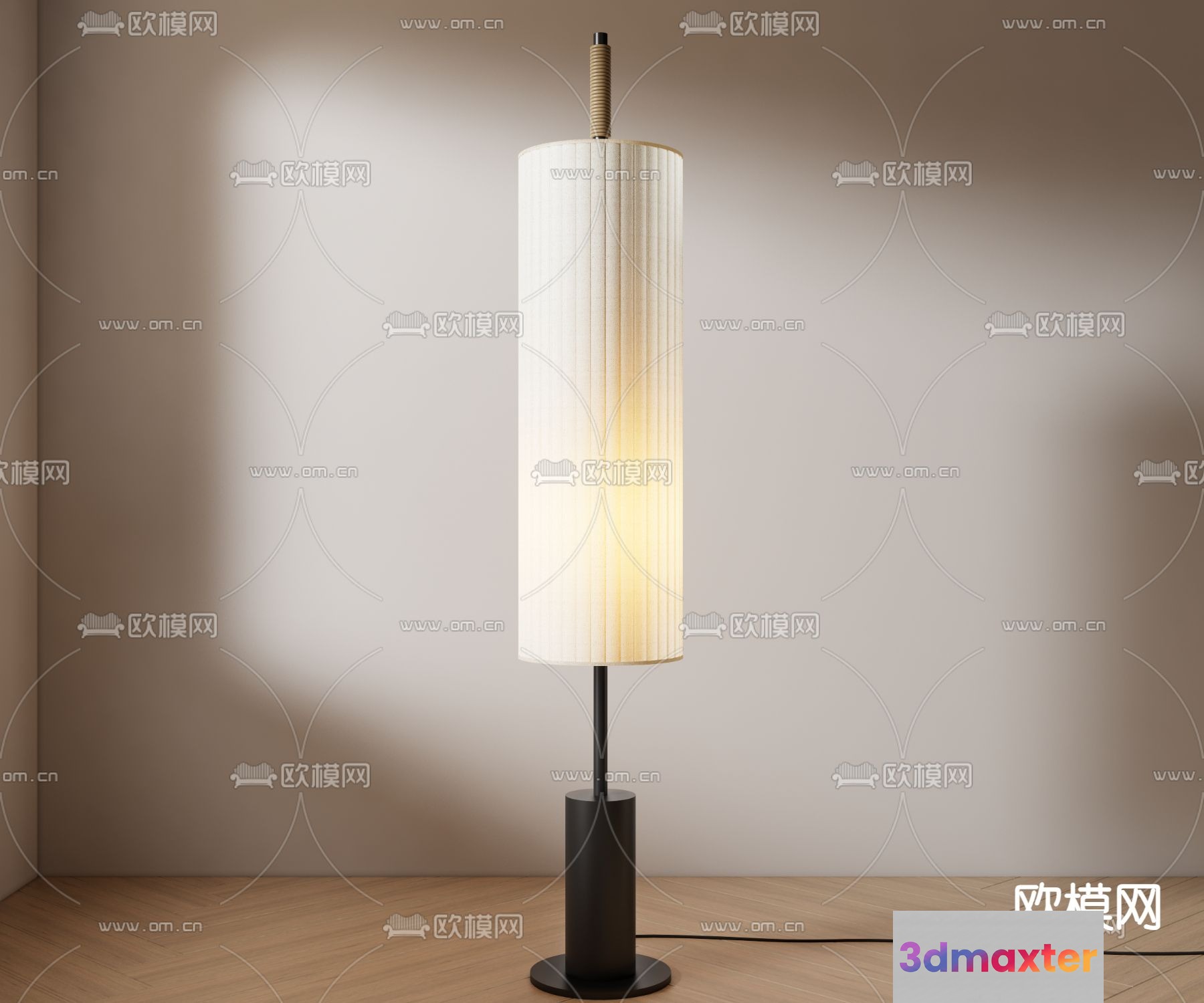 Modern Standing Lamp 3D Model - 813 - VRAY Render