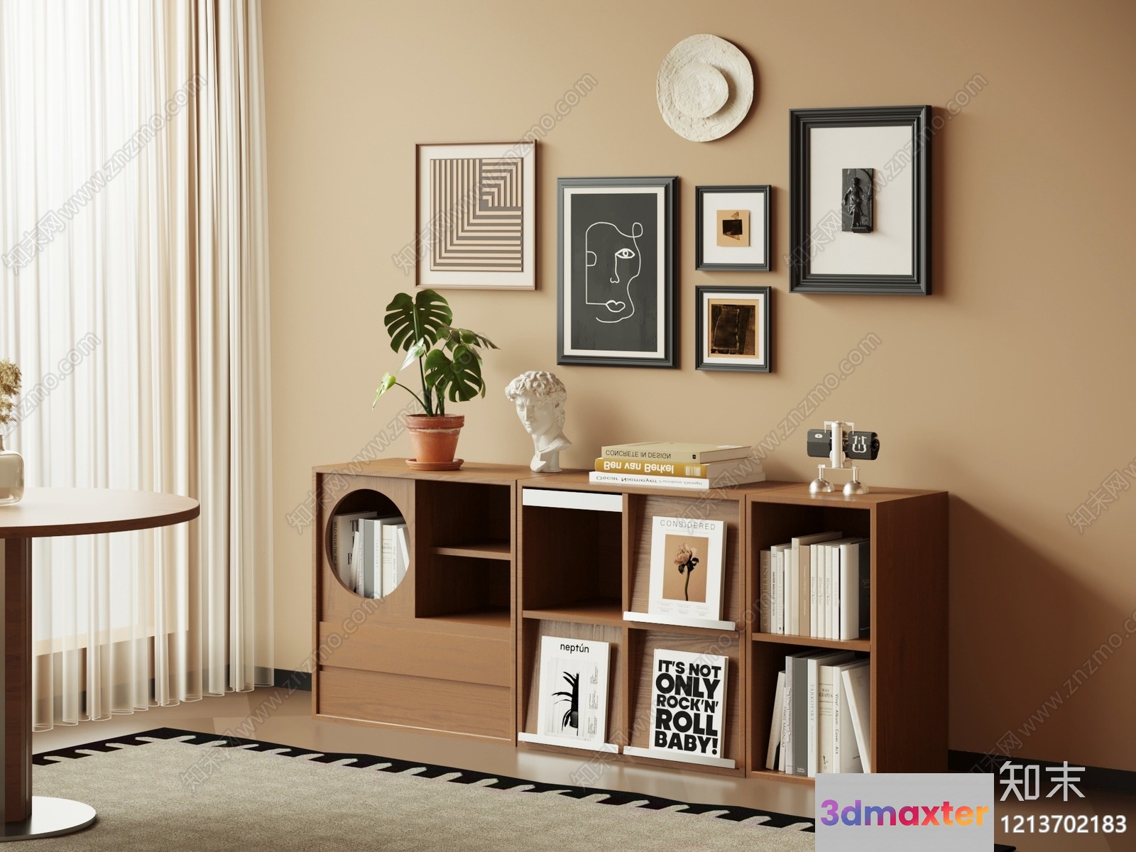 Cozy Living Room 3D Model - 11267 - VRAY Render