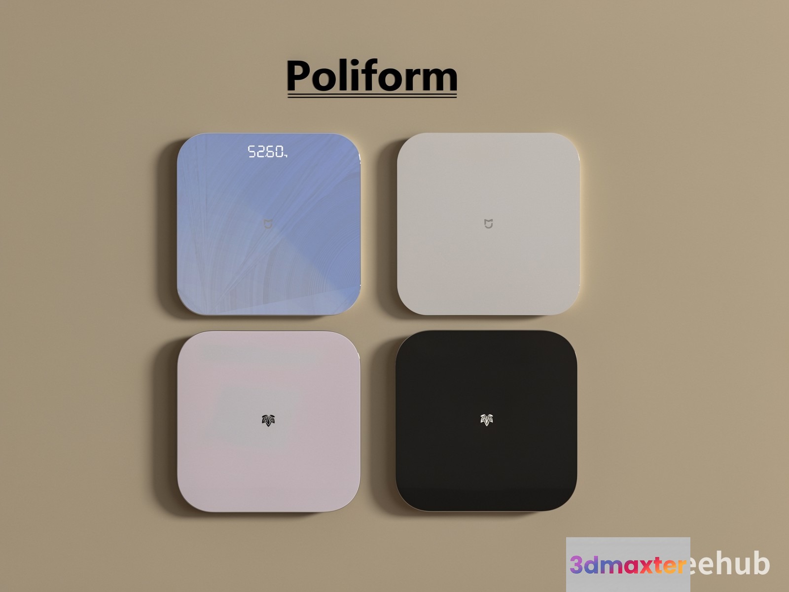 Poliform Is A Company That Specializes In Designing And Manufacturing High-Quality Modern 3D Model - 20492 - VRAY Render
