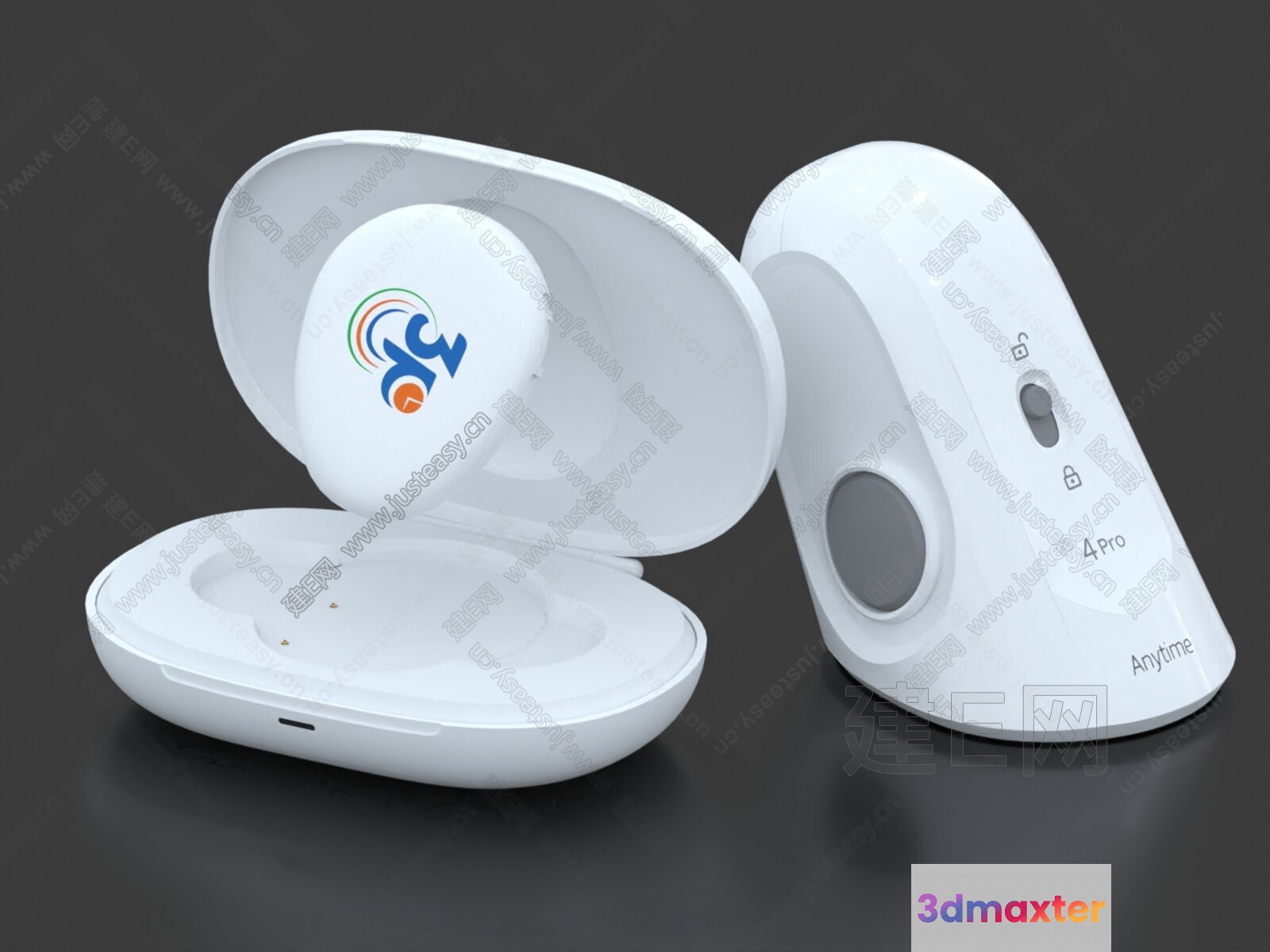 Modern White Devices 3D Model - 11847 - VRAY Render