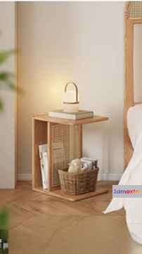 A Wooden Table 3D Model - 7631 - VRAY Render
