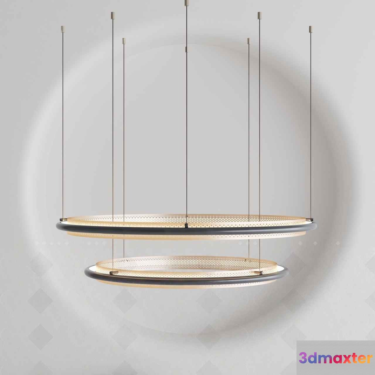 Modern Light Fixture 3D Model - 969 - VRAY Render