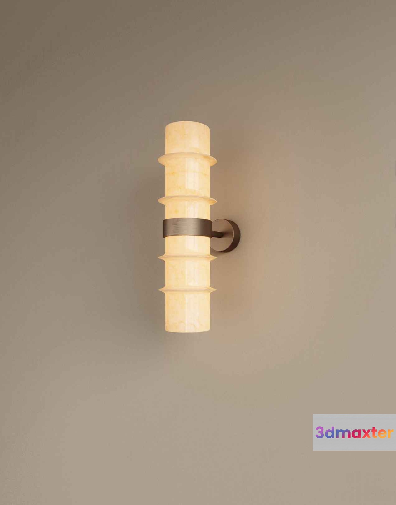 Modern Light Fixture 3D Model - 8503 - VRAY Render