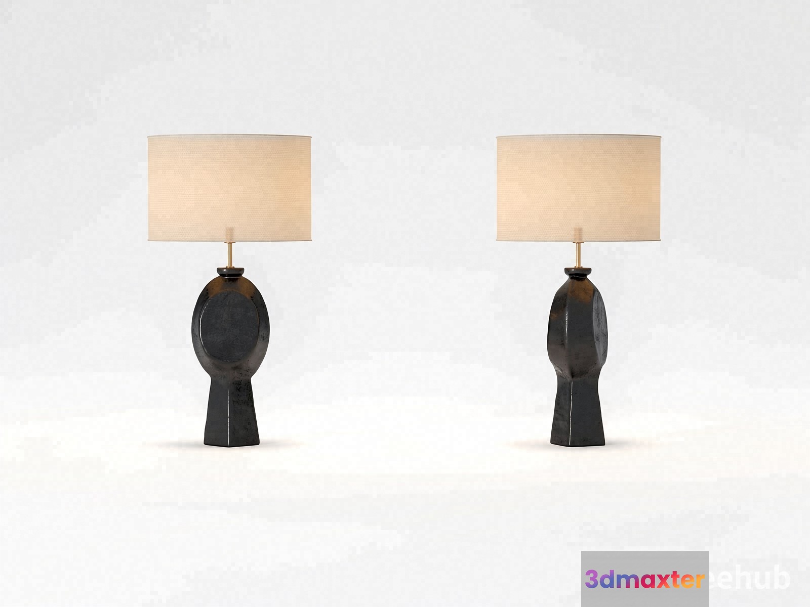 Modern Table Lamps 3D Model - 23512 - VRAY Render