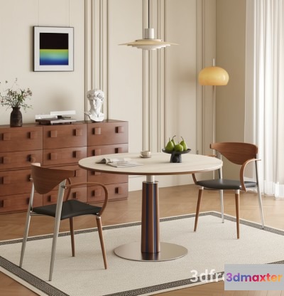 Modern Living Room 3D Model - 21772 - VRAY Render