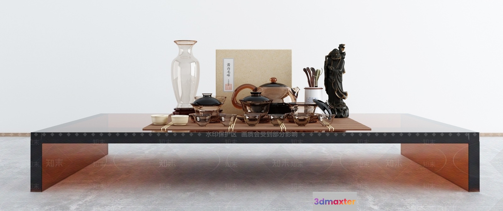 A Tea Set 3D Model - 18854 - VRAY Render