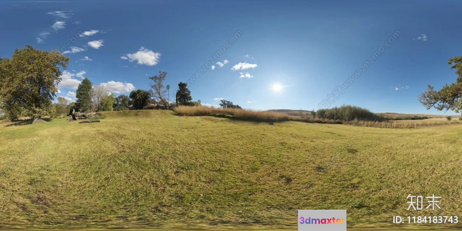 A Serene Landscape 3D Model - 2108 - VRAY Render