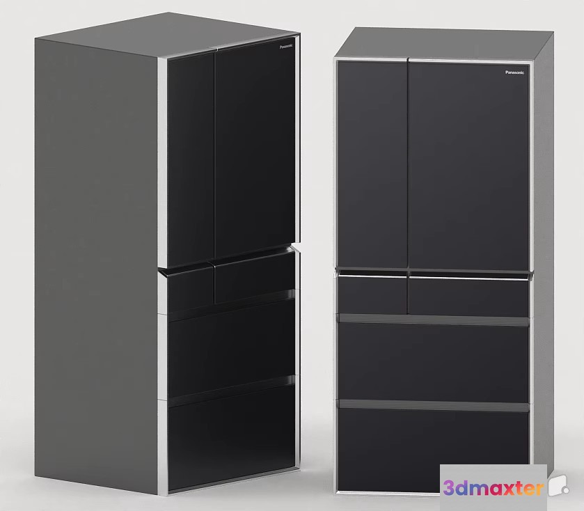 Modern Tall Cabinets 3D Model - 18608 - VRAY Render