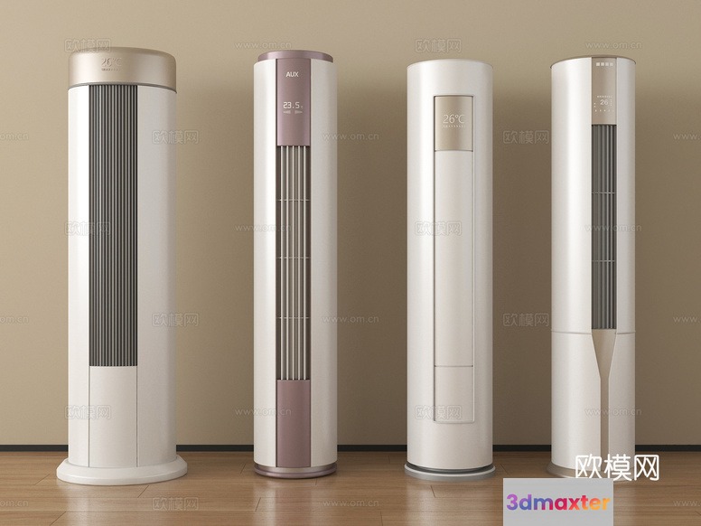 Modern Air Purifiers 3D Model - 22149 - VRAY Render