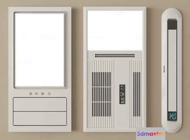 Modern Electronic Devices 3D Model - 6791 - VRAY Render