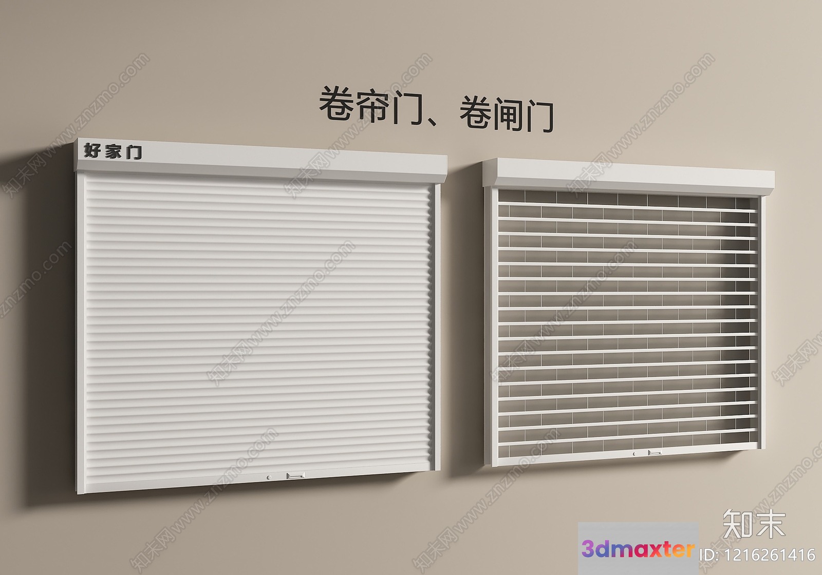 A Window With Blinds 3D Model - 12595 - VRAY Render