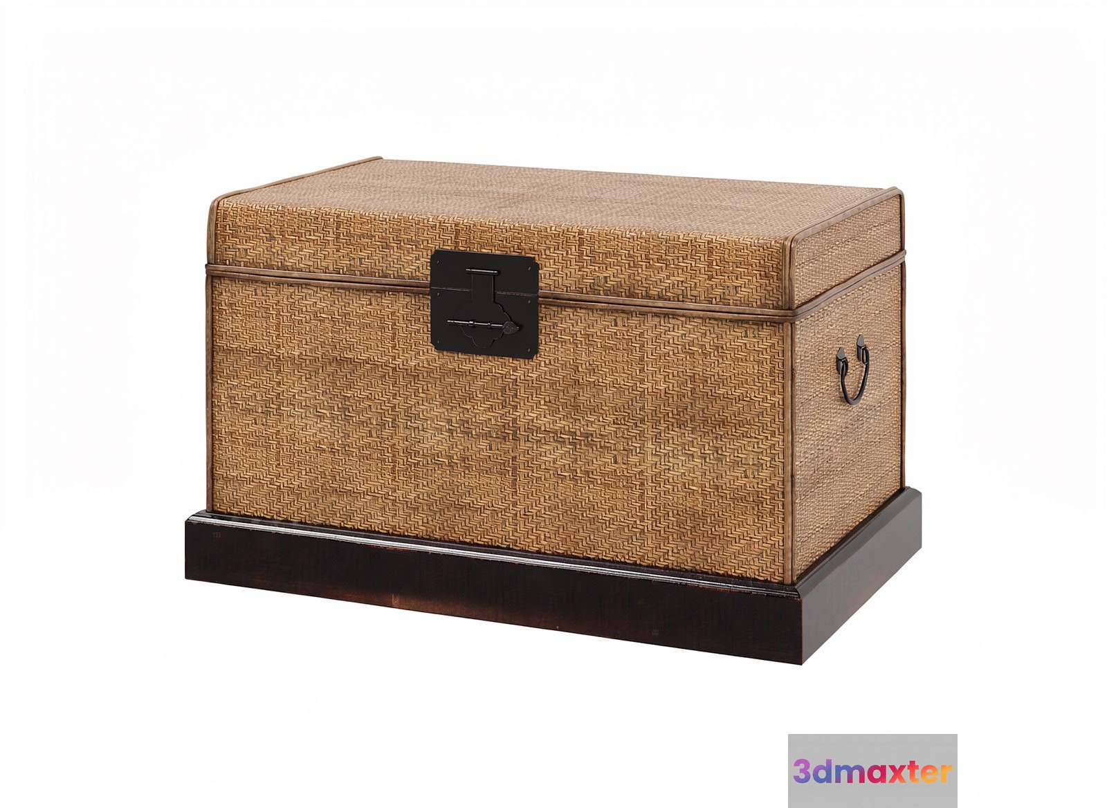A Woven Chest 3D Model - 21915 - VRAY Render