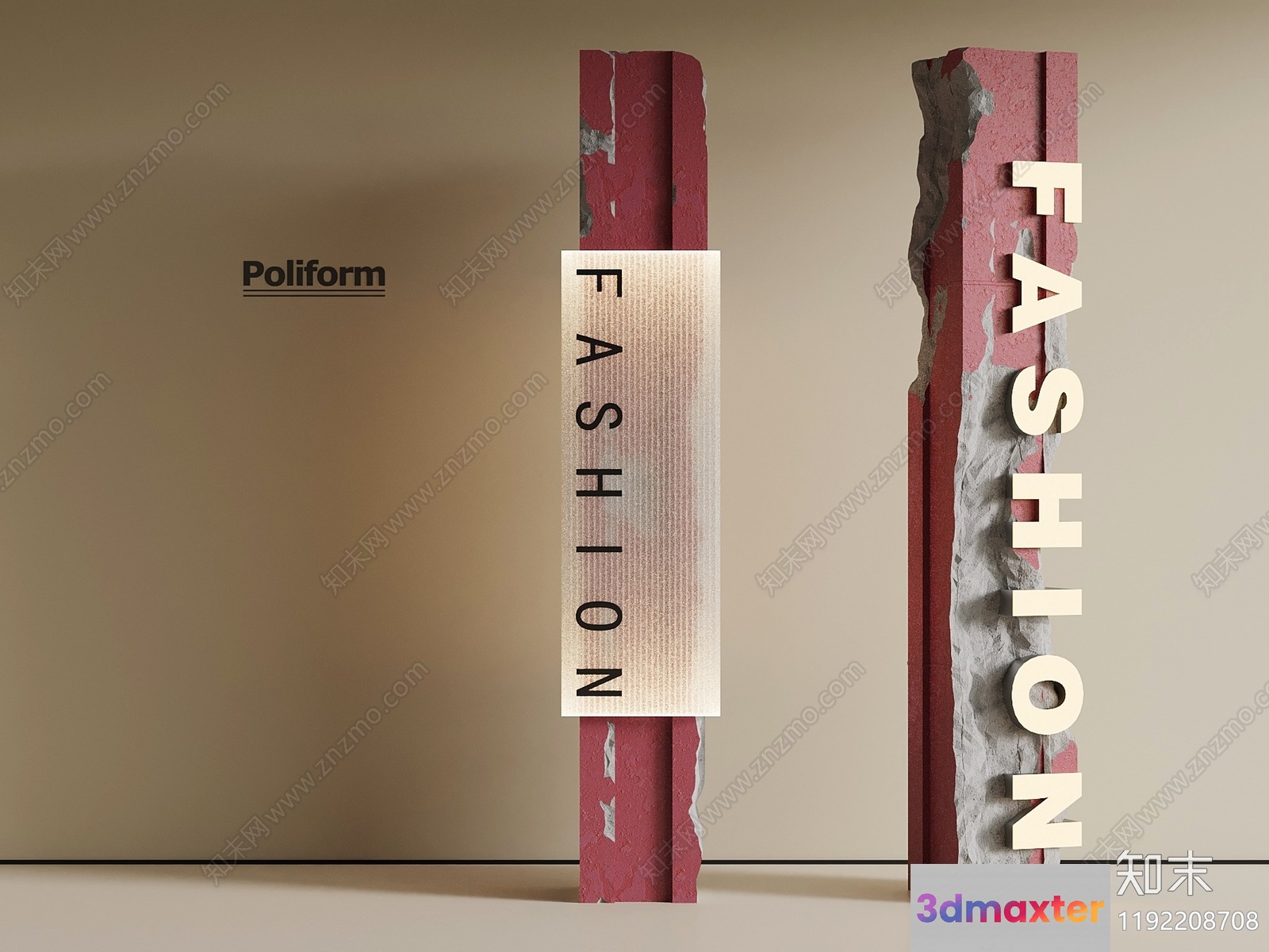 Fashion Display 3D Model - 9367 - VRAY Render