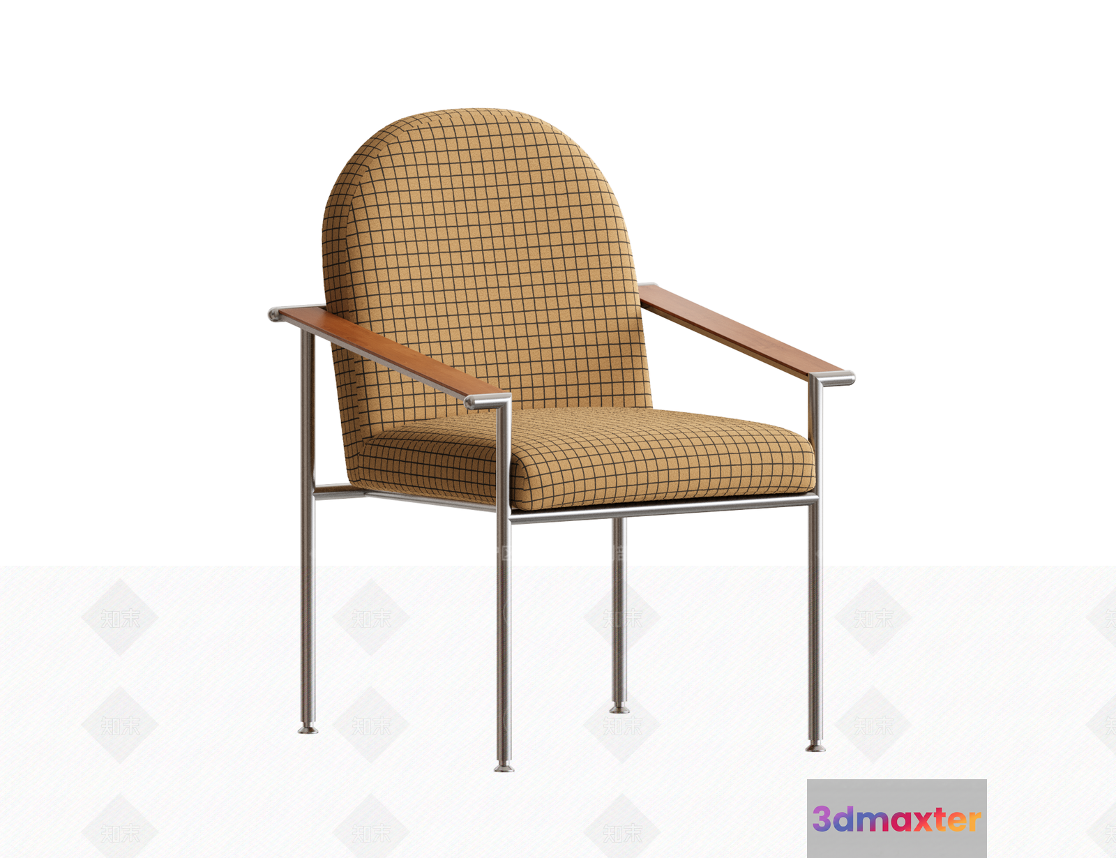 Modern Armchair 3D Model - 5957 - VRAY Render