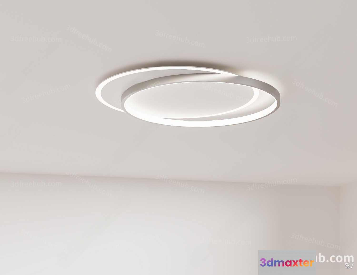 Modern Light Fixture 3D Model - 18907 - VRAY Render