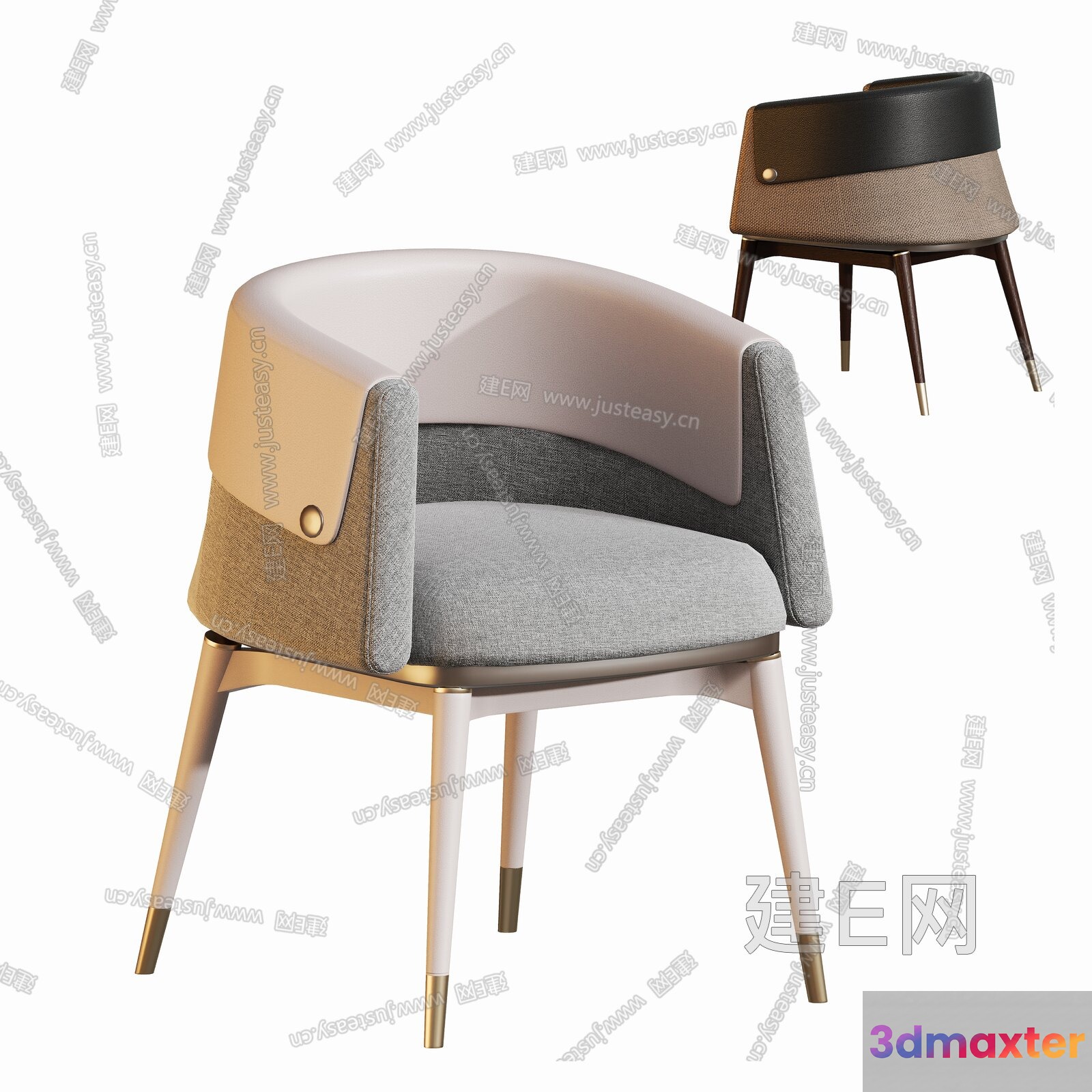 Modern Office Chair 3D Model - 14236 - CORONA Render
