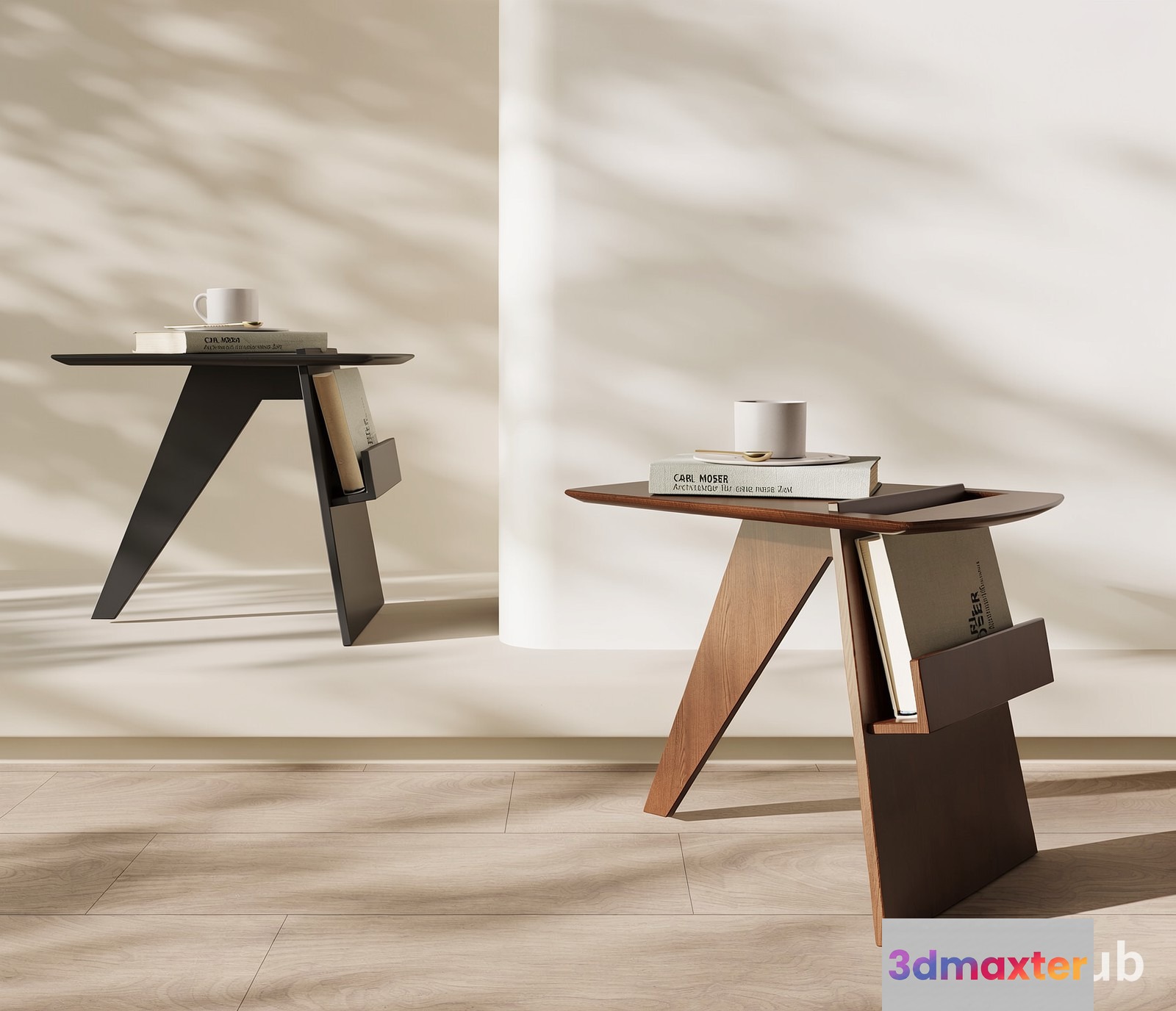 Modern Side Tables 3D Model - 19847 - VRAY Render