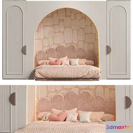 Cozy Bedroom 3D Model - 15578 - CORONA Render