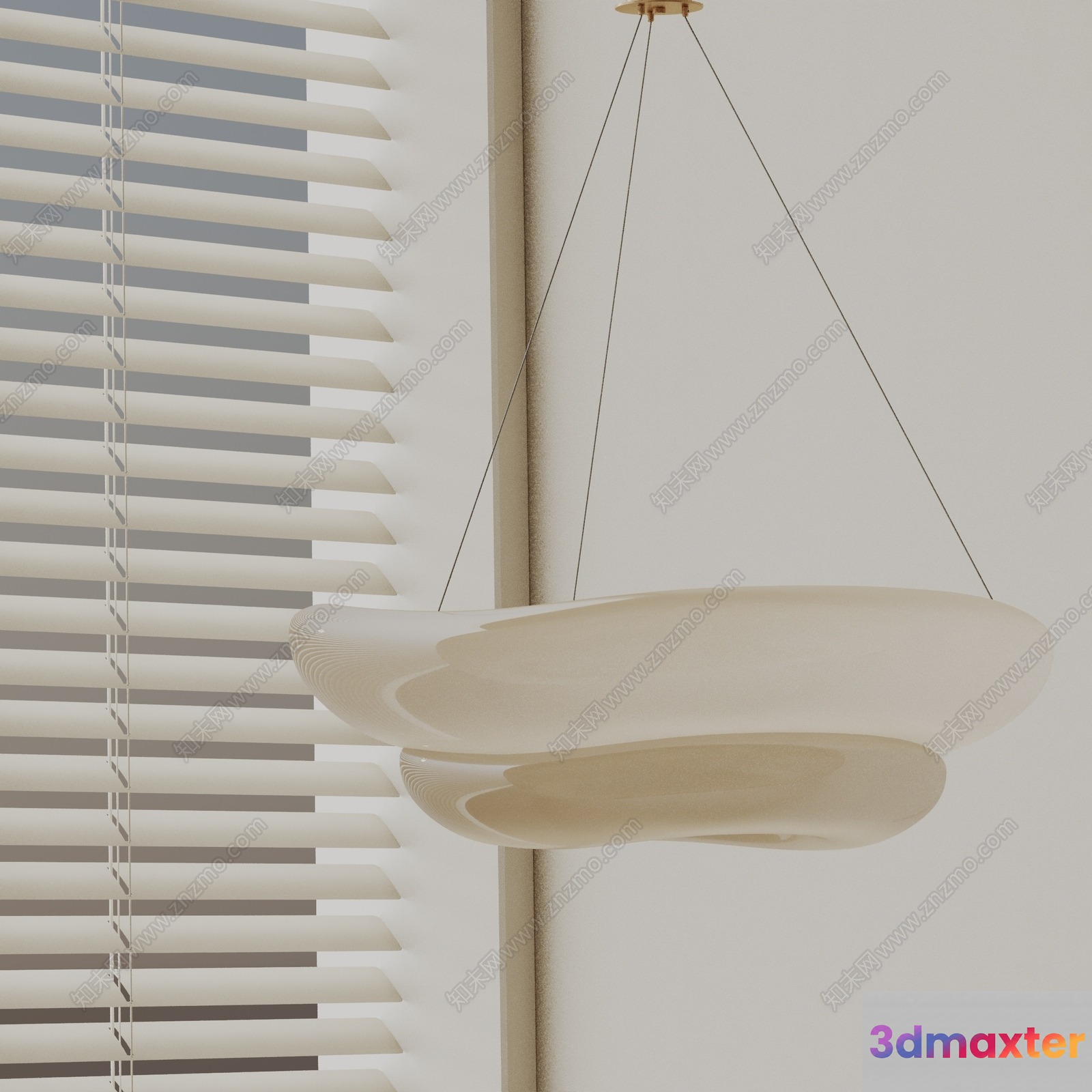 Modern Light Fixture 3D Model - 4953 - VRAY Render