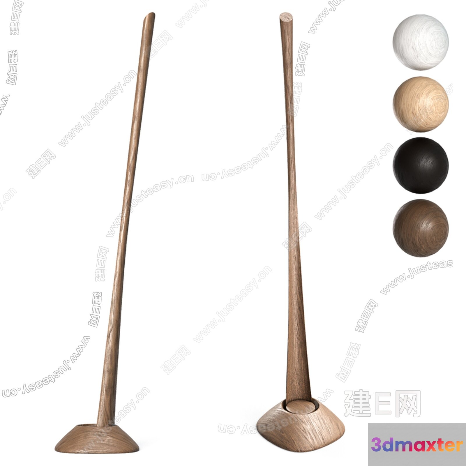Wooden Floor Mop 3D Model - 13912 - VRAY Render