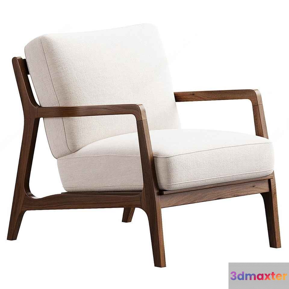 Wooden Chair 3D Model - 14220 - CORONA Render
