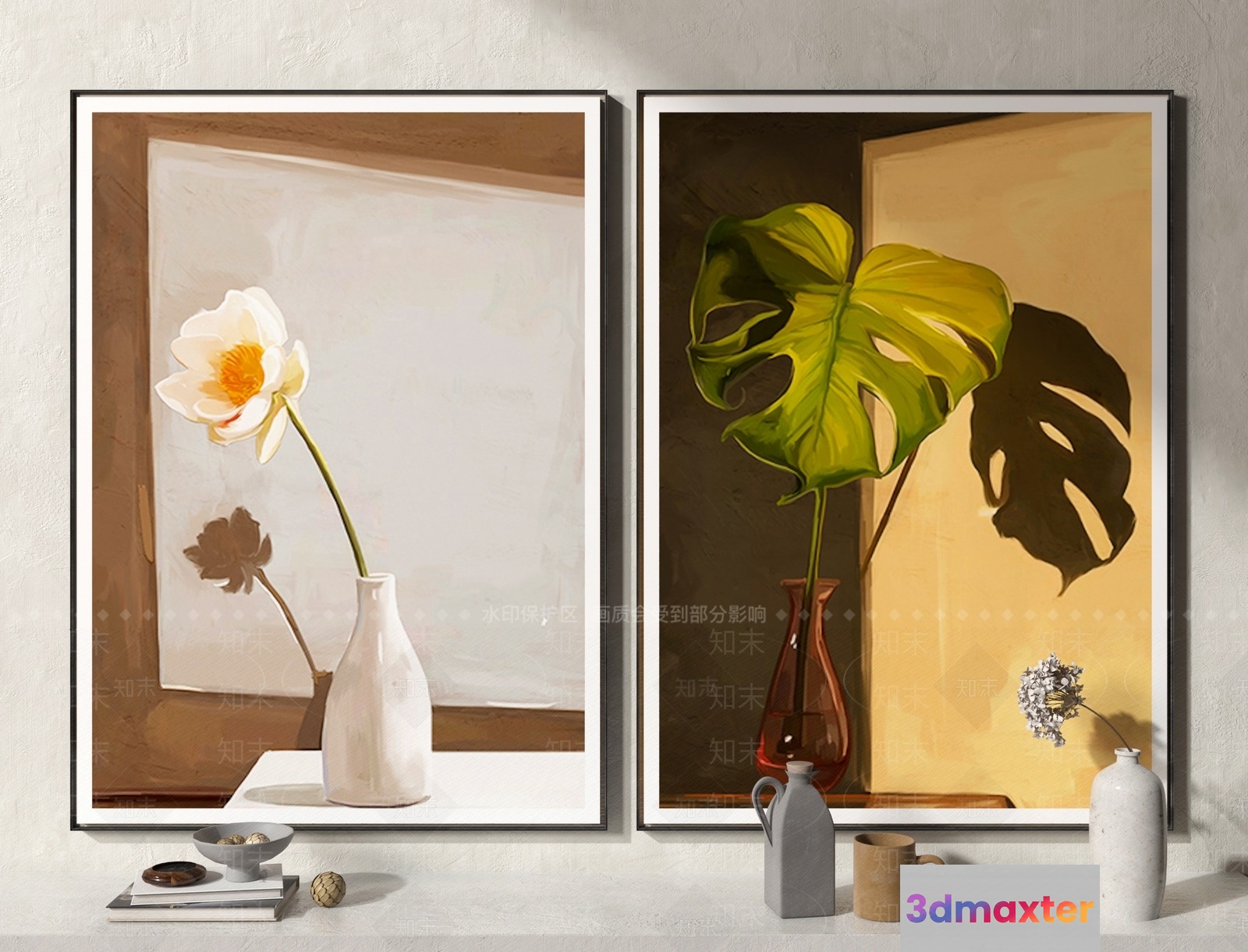 Artwork. The Artwork Is Abstract 3D Model - 15187 - VRAY Render