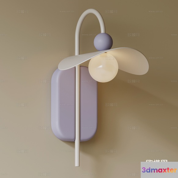 A Light Fixture 3D Model - 19185 - VRAY Render
