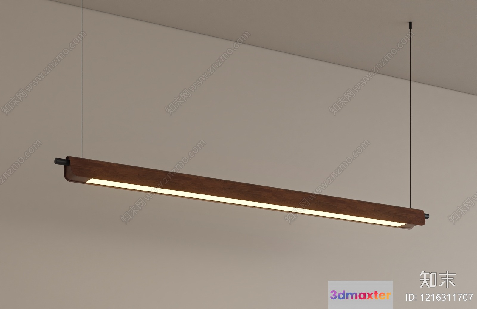 Modern Light Fixture 3D Model - 13443 - VRAY Render
