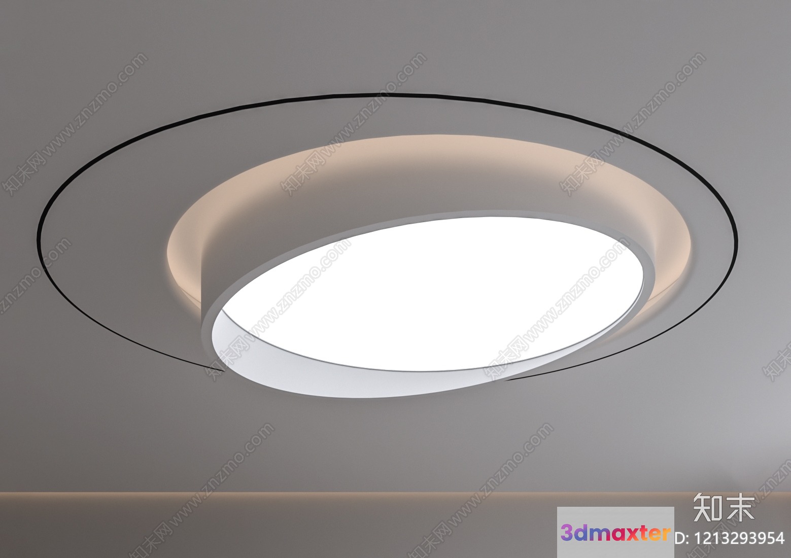 Light Fixture 3D Model - 9884 - VRAY Render