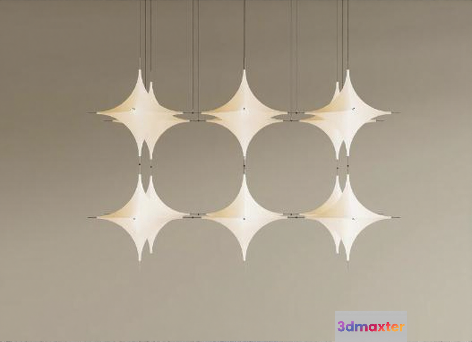 Modern Light Fixture 3D Model - 5865 - VRAY Render