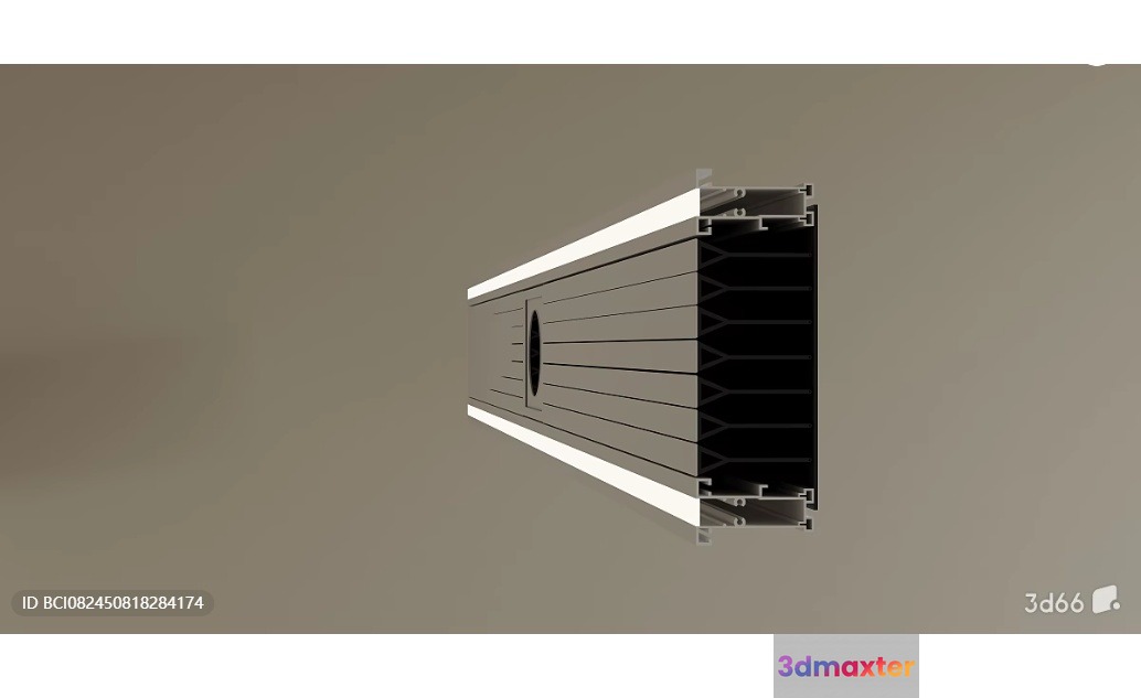 The Main Subject Is A 3D Rendering Of A Rectangular Object Likely 3D Model - 5135 - VRAY Render