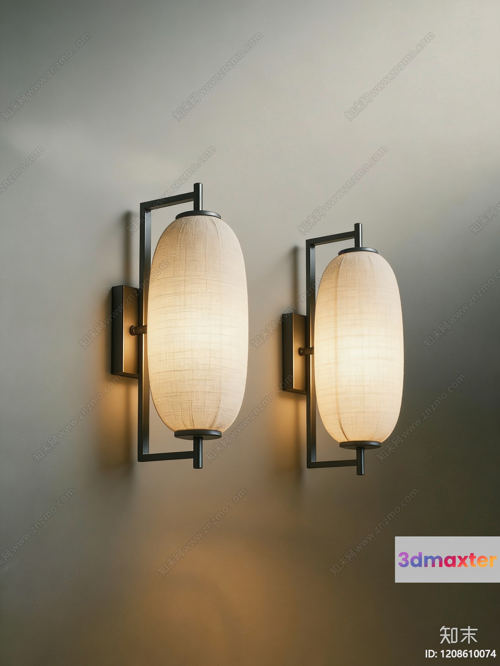 Modern Light Fixtures 3D Model - 8438 - CORONA Render