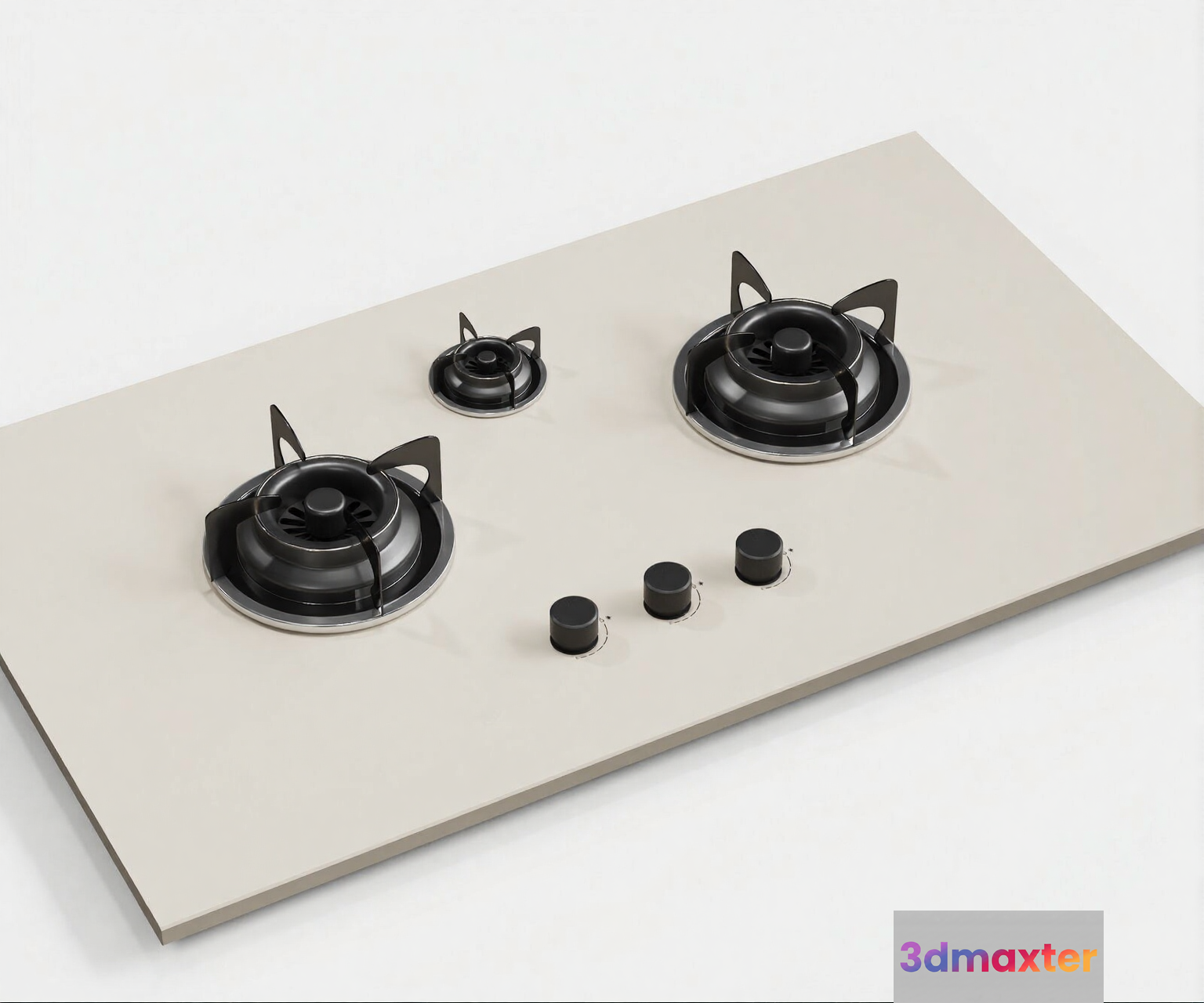A Gas Stove 3D Model - 3423 - VRAY Render