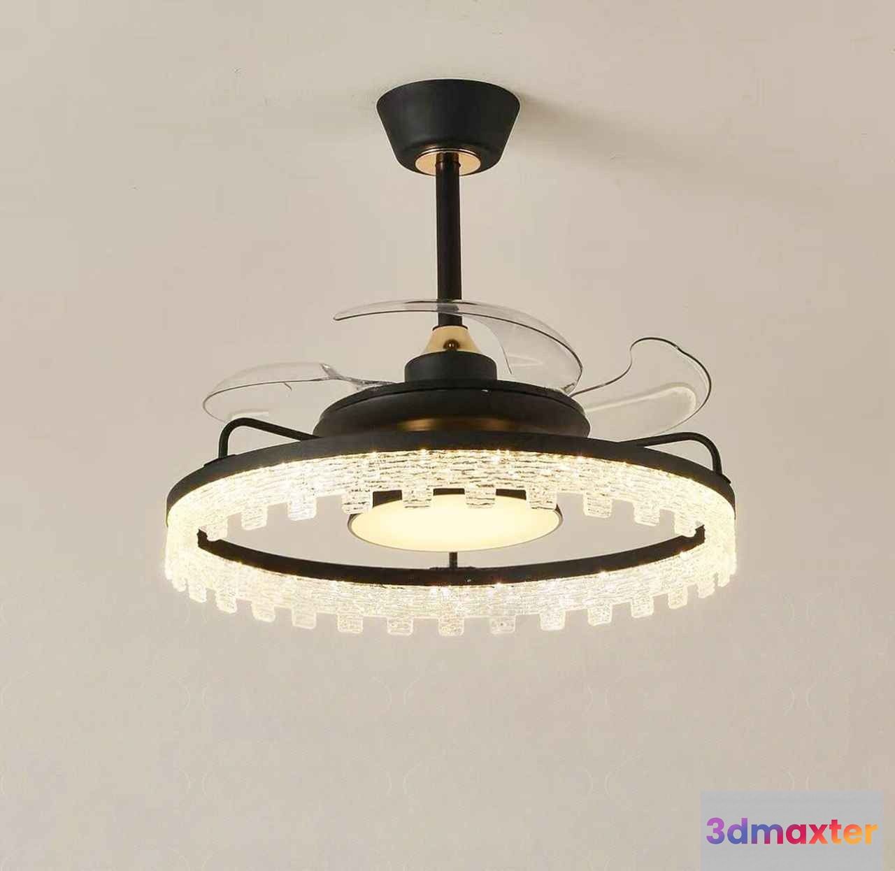 Gold Light Fixture 3D Model - 2472 - CORONA Render