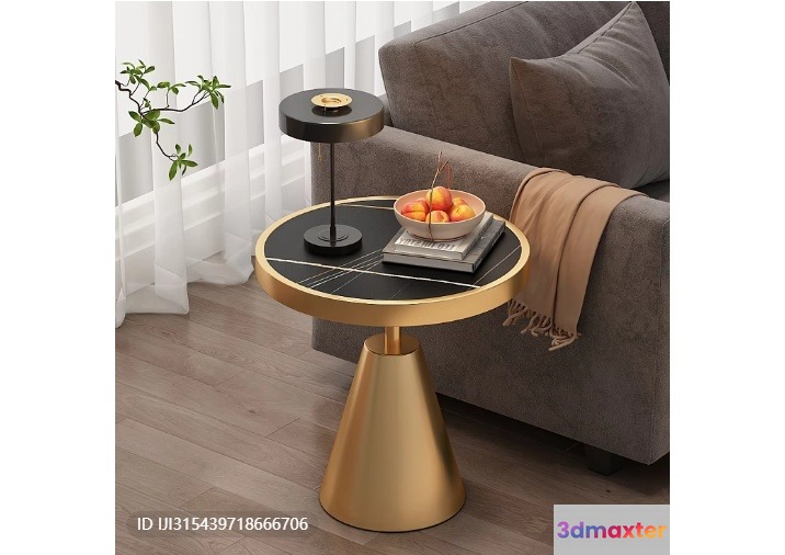 Modern Side Table 3D Model - 8350 - VRAY Render