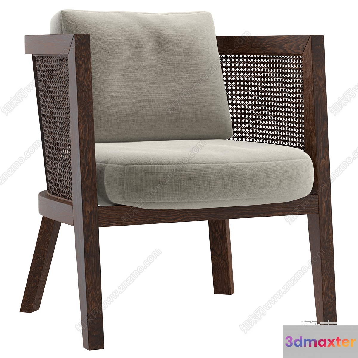 Wooden Chair 3D Model - 479 - CORONA Render