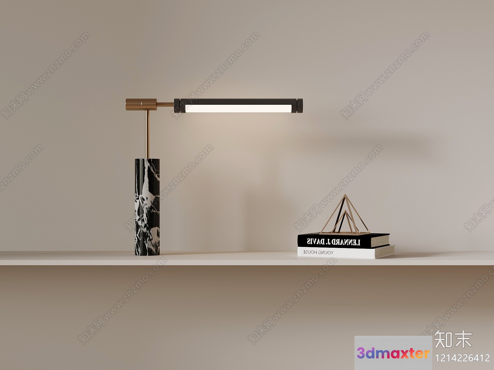 A Modern Lamp 3D Model - 23218 - VRAY Render