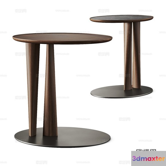 Two Small Tables 3D Model - 13473 - CORONA Render
