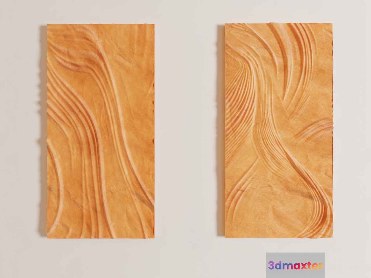 Wooden Wall Art 3D Model - 14361 - VRAY Render