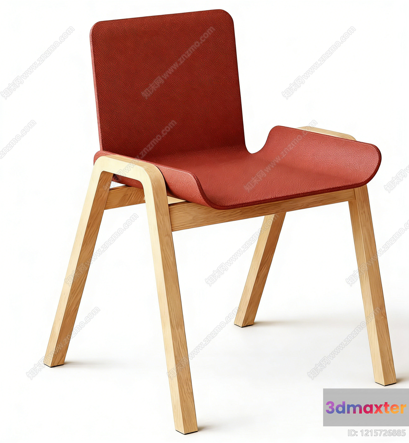 Wooden Chair 3D Model - 11953 - VRAY Render