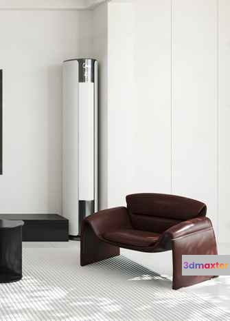 Modern Living Room 3D Model - 6969 - CORONA Render