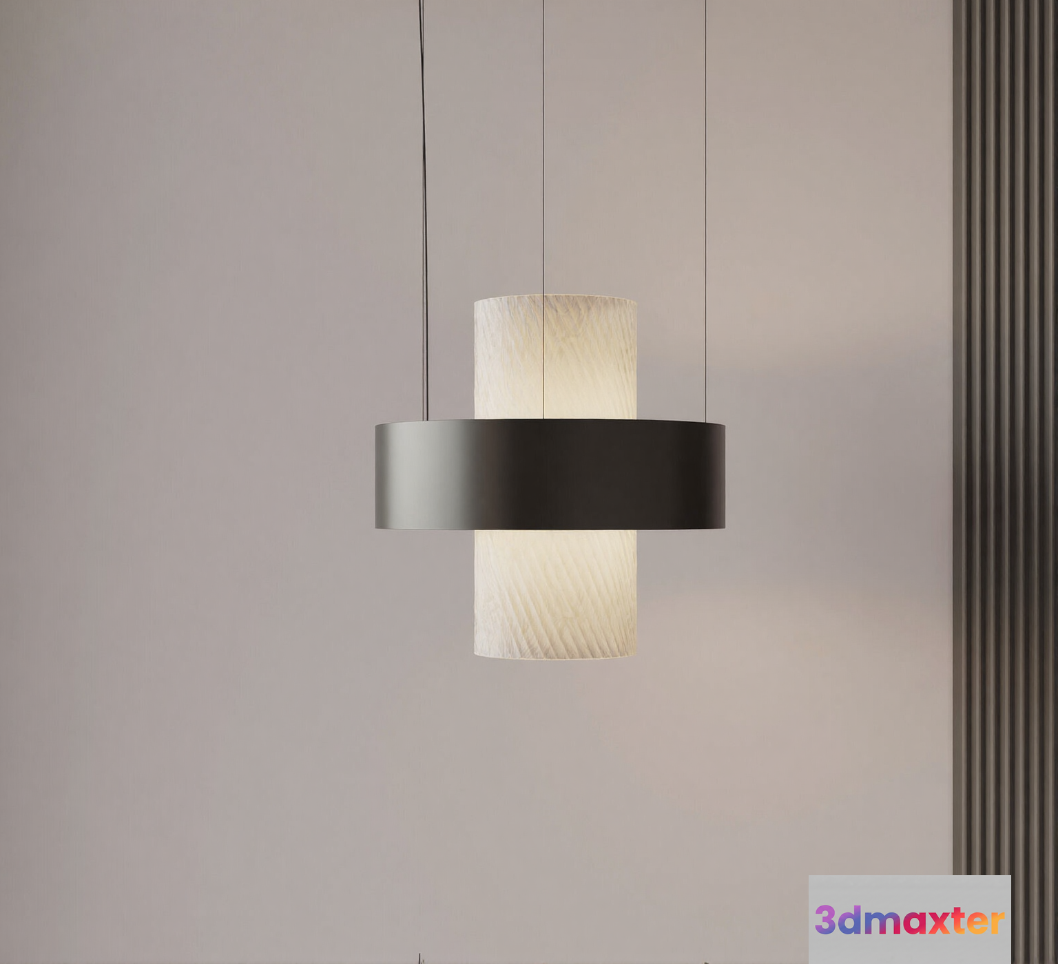 Modern Hanging Light Fixture 3D Model - 12989 - VRAY Render