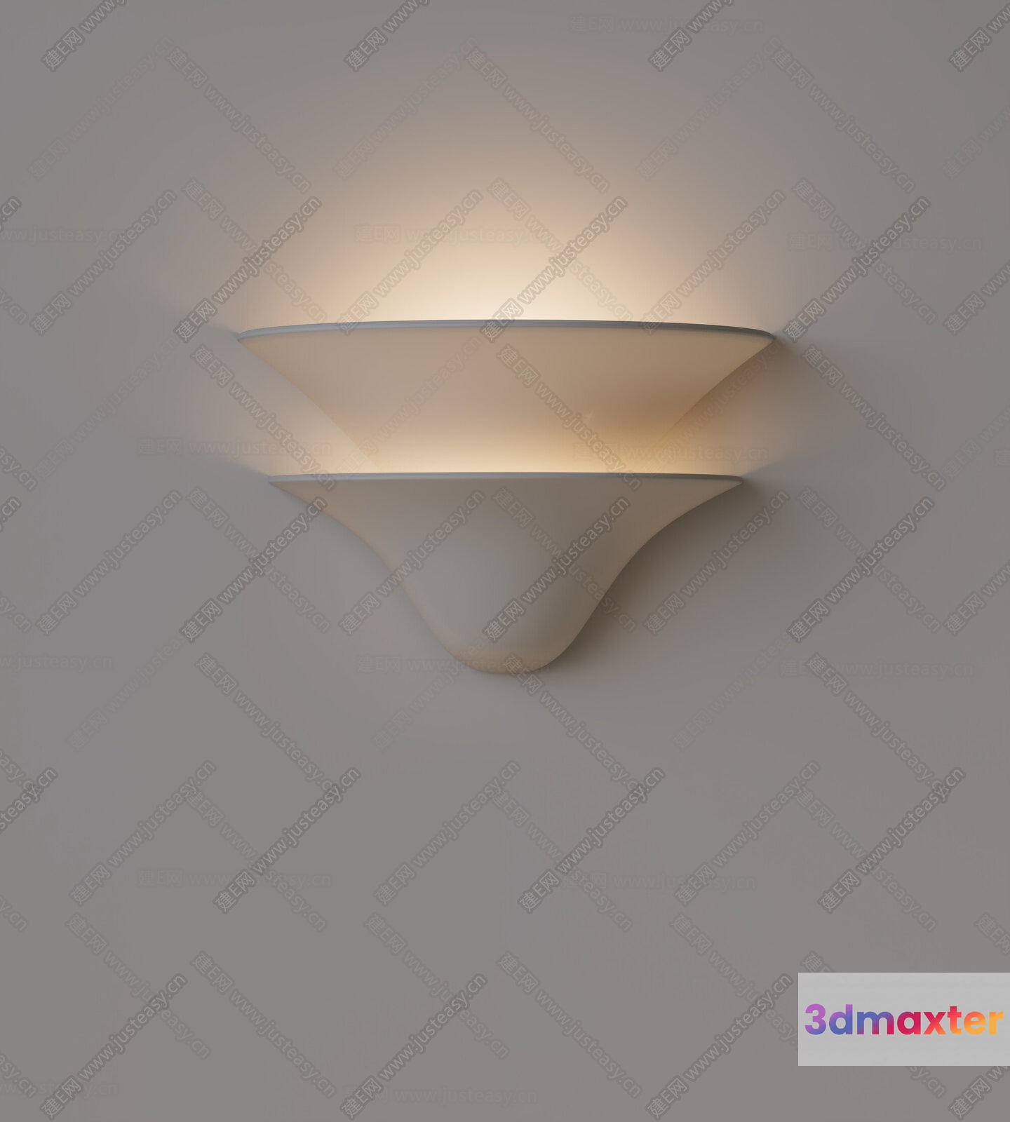 The Single Main Subject Is A Wall Sconce 3D Model - 14214 - CORONA Render