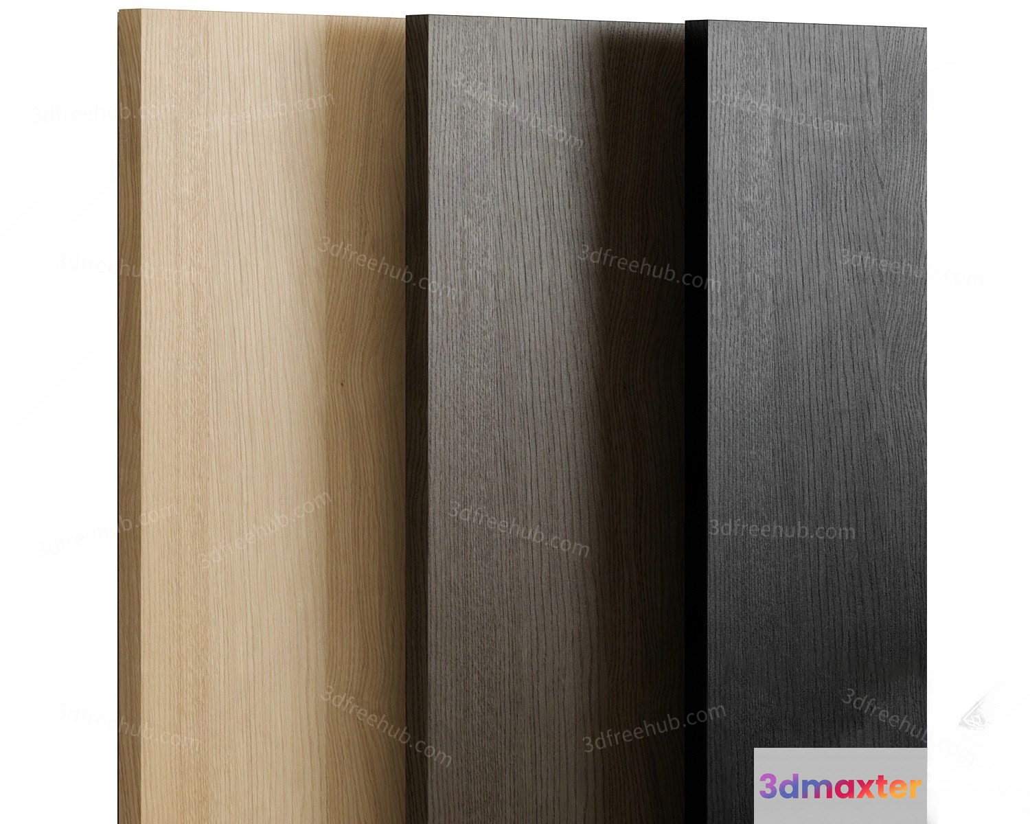 Wooden Wall Panels 3D Model - 22976 - VRAY Render