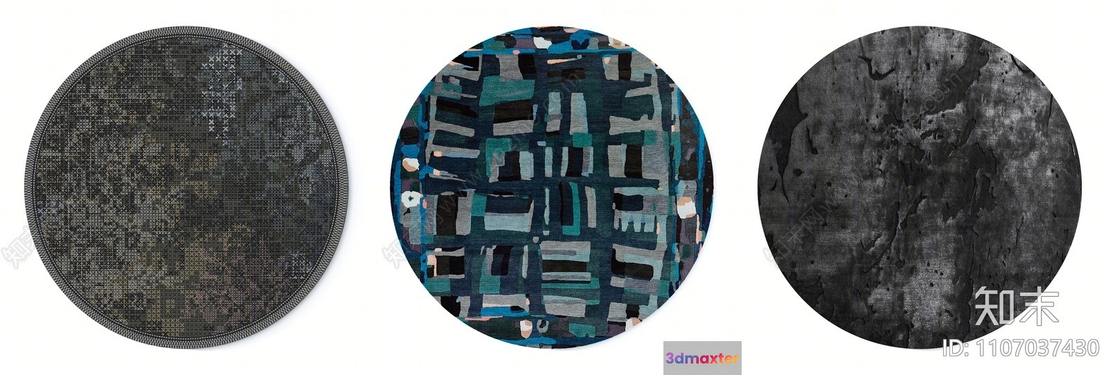 Abstract Art Pieces 3D Model - 19808 - VRAY Render