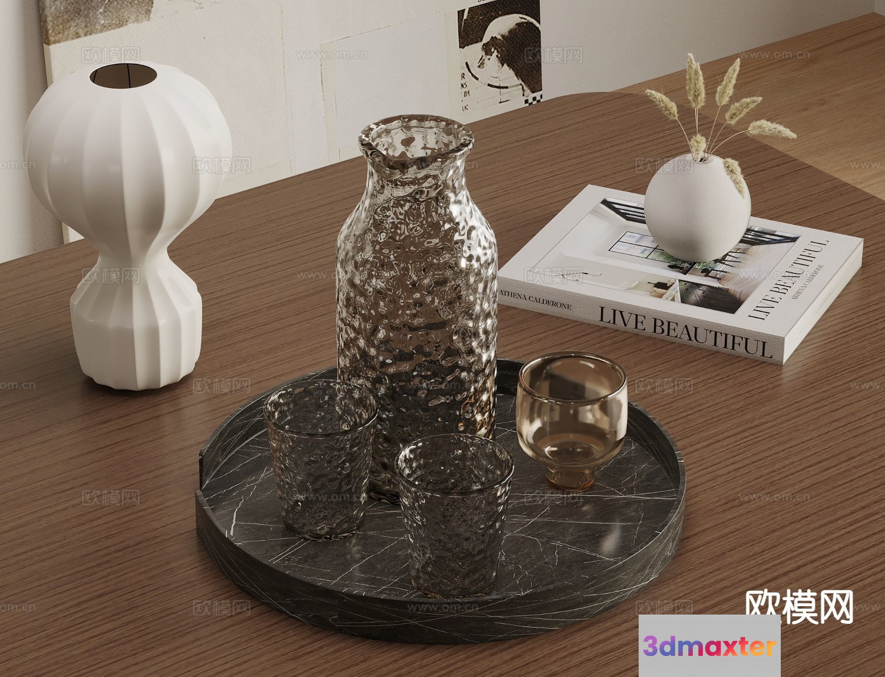 A Home Decor Item 3D Model - 13041 - VRAY Render