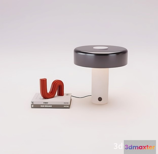 Modern Table Lamp 3D Model - 23572 - VRAY Render
